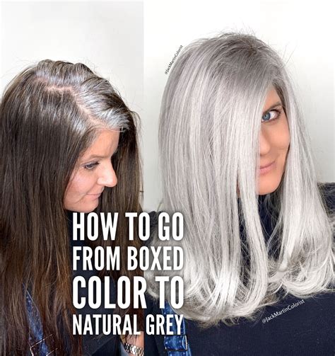 Magic gtey hair dye
